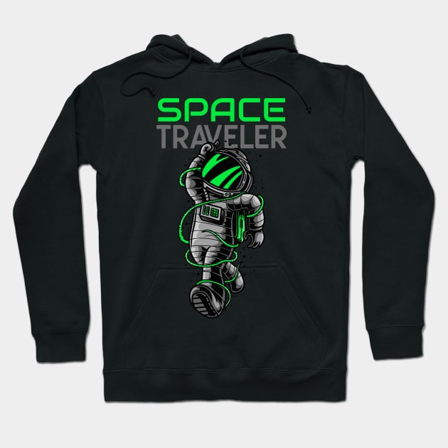 Space Traveler Hoodie by Z1